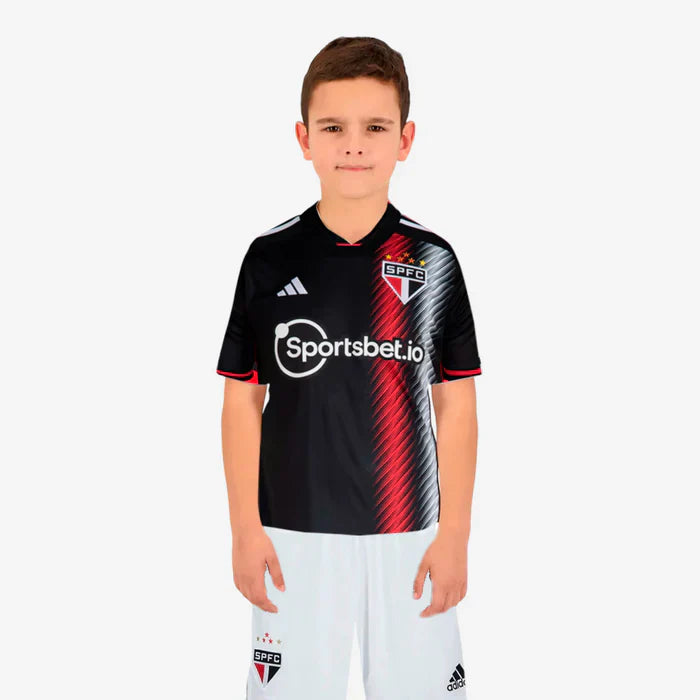 Conjunto Infantil Adidas São Paulo III 2023/24