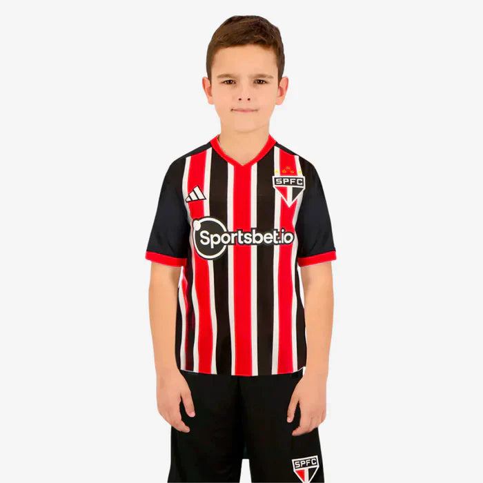 Conjunto Infantil Adidas São Paulo II 2023/24